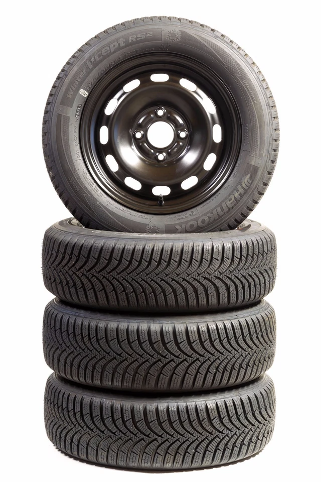 Ford Fiesta VI JA8 ab 10/08 Winterreifen Felgen RDKS 175/65 R14 82T Hankook W462 - Bild 1 von 1