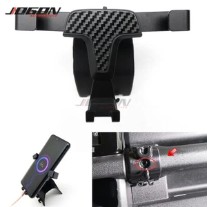 Carbon Look Gravity Car Air Vent Mount Phone Holder For Suzuki Jimny 2019 2020 - Picture 1 of 9