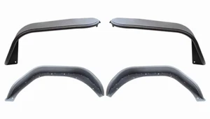 Front & Rear Tube Fenders For Jeep Wrangler JL | Factory Blem | Retails $999 - Picture 1 of 13