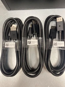 3 pack new genuine dell dp port 6 foot - Picture 1 of 1