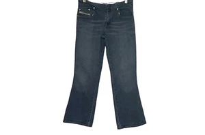 Diesel Industry SZ 32 Jeans Denim Womens RN93243 Flared Leg Vintage - Picture 1 of 16