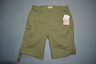 Nuevos pantalones cortos informales pequeños Dakota Grizzly verdes que absorben la humedad para mujer Foto 1 de 4