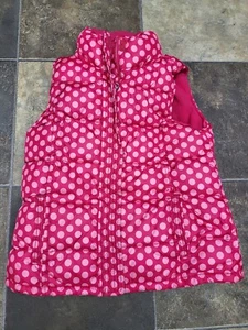 Youth Good Condition Pink Polka Dot Vest From The Gap - Picture 1 of 4