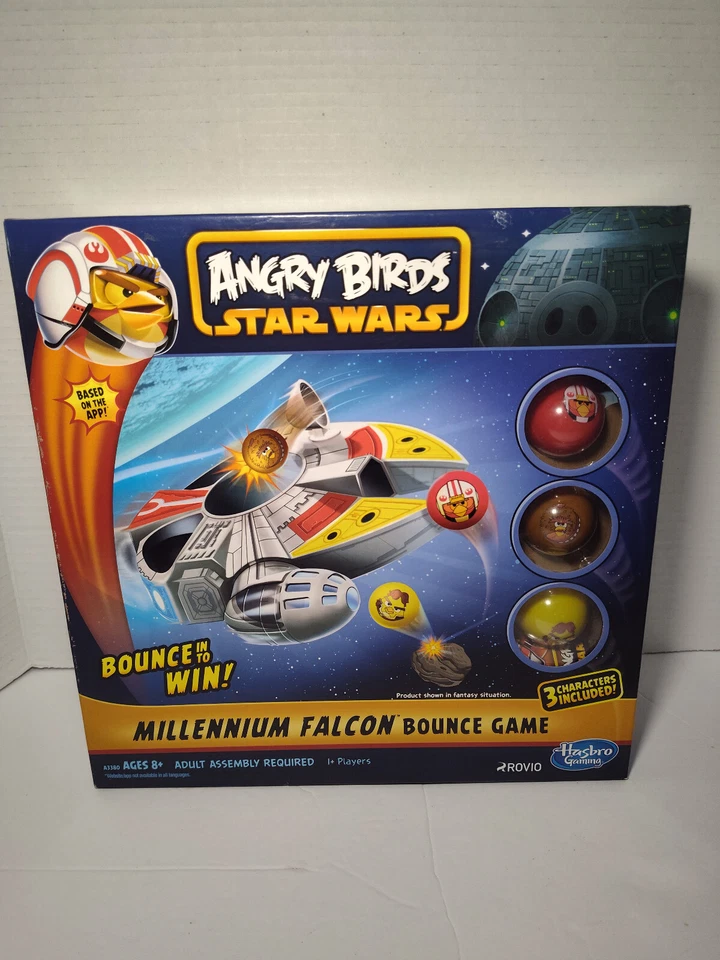 Star Wars Episode 1 Angry Birds Millennium Falcon Bounce Game 2013