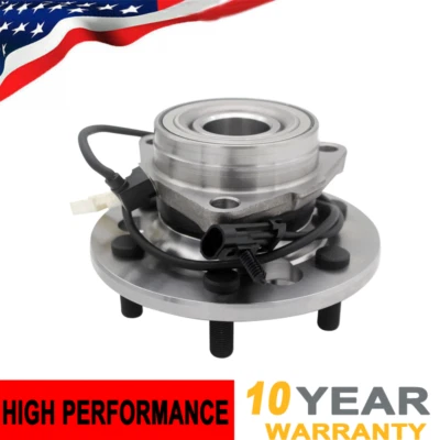 Front Wheel Bearing Hub for 1995-1999 Chevy K1500 Suburban Tahoe GMC Yukon 6Lug - Image 1 of 4