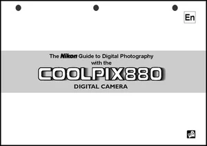 Nikon CoolPix 880 Digital Camera User Guide Instruction  Manual - Picture 1 of 1