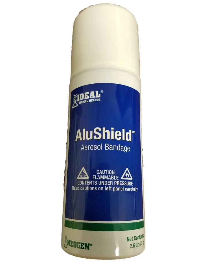 Alu Shield Aerosol Protective Bandage Wounds Pets Livestock 2.6 oz - Image 1 of 1
