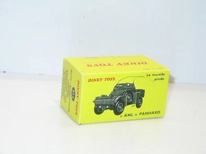 N33, Military Repro Box AML Panhard 814 Dinky Toys - Picture 1 of 1