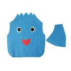 Assorted Kids Nonwoven Fruits Vegetables Costume Outfit Hat Set Fancy Dress