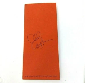 Al Capp Hand Signed 1968 Guest Speaker Autograph Boston Bank Conference Program - Bild 1 von 4