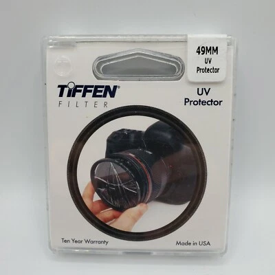 Tiffen 49mm Ultra Violet Protector Filter, *Made in USA* - EX - Image 1 of 4