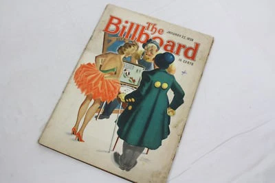 The Billboard January 22, 1938 The World's Foremost Amusement Weekly  - Image 1 of 4