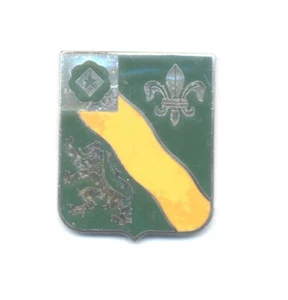 US Army 63rd Armor Regiment crest DUI badge, NS MEYER INC NY, 1960s - Picture 1 of 2