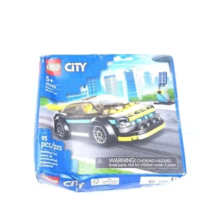 LEGO City Electric Sports Race Car 60383 Factory Sealed Dmgd Box - Picture 1 of 6