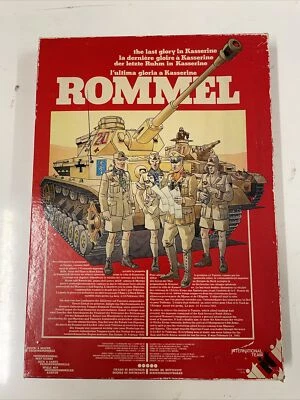 International  Team  War Game ROMMEL ultima gloria a kasserine 1981  COMPLETO - Immagine 1 di 4