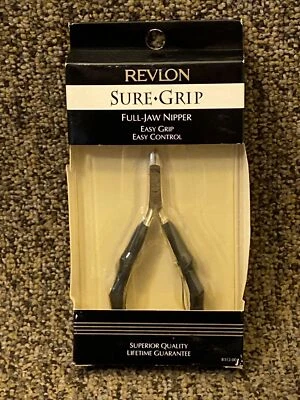 Revlon Sure Grip Full Jaw Nipper 8312-00 ORIGINAL OLD PACKAGE