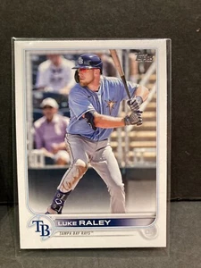 2021 LUKE RALEY, TAMPA BAY RAYS  Rookie Card  Topps Update US24 - Picture 1 of 2