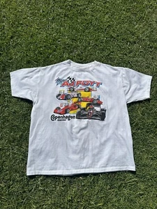 Vintage 1989 AJ Foyt Indy Car Racing Short Size XXL Copenhagen Racing - Bild 1 von 5