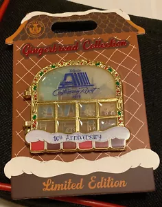 Pin en capas de pan de jengibre de Navidad de Disney Contemporary Resort 10o aniversario LE - Imagen 1 de 6