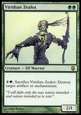 Magic the Gathering MTG Viridian Zealot (90) Darksteel   LP