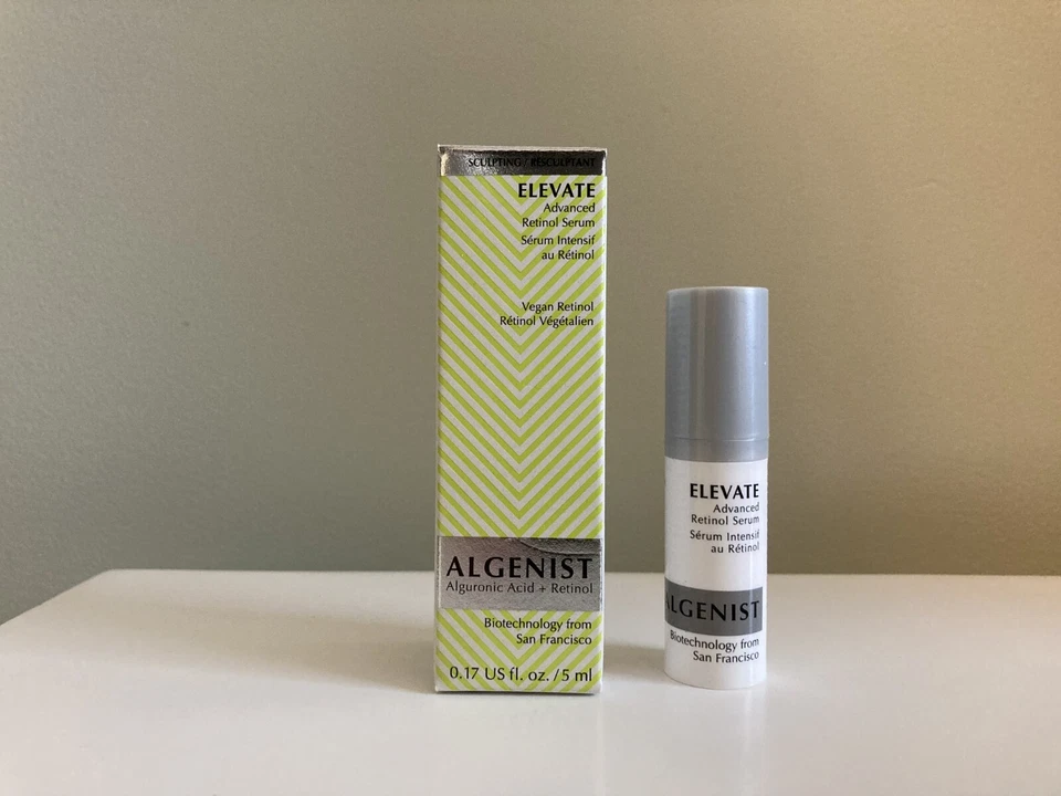 Algenist ELEVATE 高级视黄醇精华,0.17 盎司,全新带盒 — 第 1/1 张图片