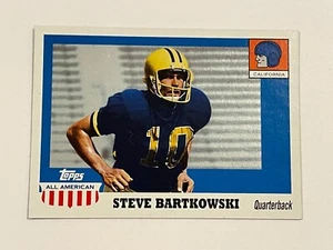 2005 Topps All American Retired Football - Steve Bartkowski - Cal Golden Bears - Picture 1 of 2