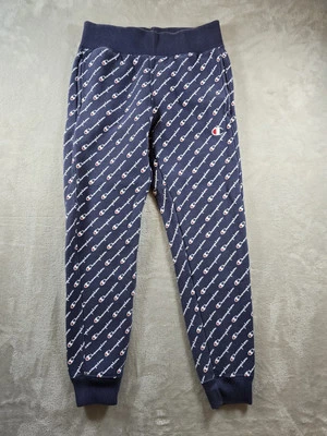 Pantalones deportivos Champion tejido inverso para hombre pequeños polar AOP 28 entrepierna leer Foto 1 de 4