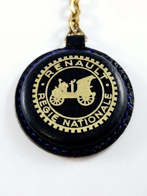 PORTE-CLES - RENAULT Garage SELESTAT - 4cv Dauphine 4L Floride - Vintage 1960s - Photo 1/2