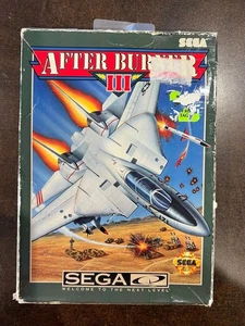 After Burner III Sega CD Complete in Box CIB with Registration Card! - Picture 1 of 12