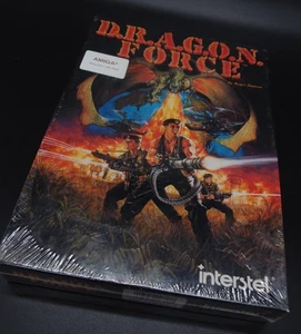 D.R.A.G.O.N FORCE Big Box 1989 Amiga Interstel - Foto 1 di 7
