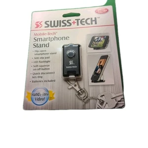 Swiss+Tech Supporto universale per smartphone/cellulare cellulare con chiave torcia LED - Foto 1 di 7