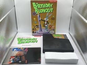 The Bugs Bunny Birthday Blowout NES (Nintendo  System, 1990) CIB Complete Tested