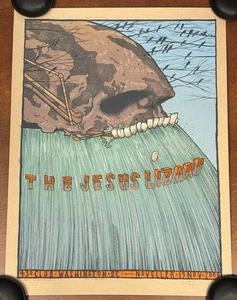 Póster Jay Ryan El Lagarto Jesús 2009 impresión artística S/# 400 9:30 Club Washington DC - Imagen 1 de 7