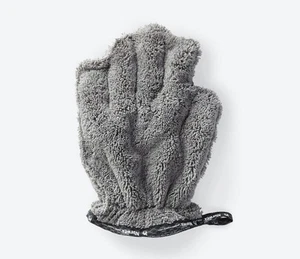 NEW Norwex Pet Mitt Towel Dog Cat Horse Bath Scrub Microfiber Gray Paw Cleaner - Picture 1 of 2