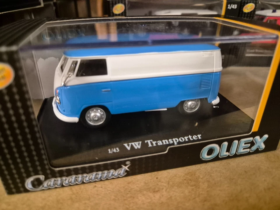 Oliex OLIEX47040 VOLKSWAGEN T1 VAN SAMBA BLEUE  1/43 - Photo 1/1