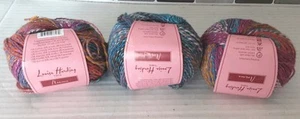 Lot of 3 Louisa Harding Noema Yarn Two #5 & One #9 Colorful - Picture 1 of 6