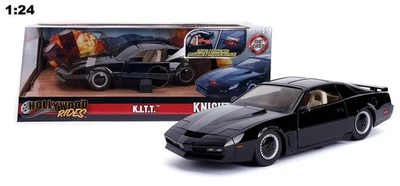 Pontiac Firebird 1982 negro con luz K.I.T.T. KNIGHT RIDER MODELO 1/24 JADA 30086 Foto 1 de 4