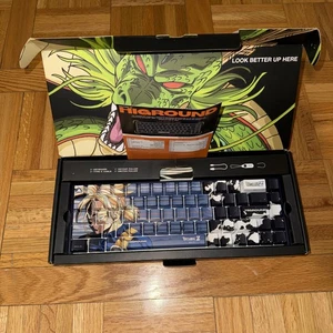 Higround x Dragon Ball Z DBZ Lineage/Trunks/Vegeta Base 65 Keyboard - Picture 1 of 3