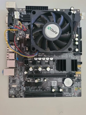 scheda madre ATX MINI AMD 3 + CPU AMD Athlon II  X3 3300 Mhz come in foto - Immagine 1 di 2