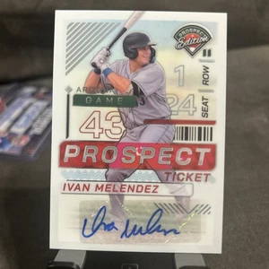 2024 Panini Prospect Edition Ivan Melendez Diamondbacks Rookie Auto #106 - Picture 1 of 1