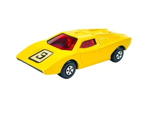 Matchbox Lesney Superfast MB27 Yellow Lamborghini Countach - Picture 1 of 8