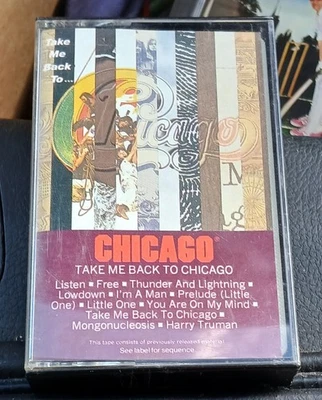 Chicago Cassette Take Me Back To Chicago Columbia Records 1985 - Image 1 of 4