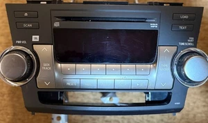 2012 Toyota Highlander OEM Radio JBL Stereo CD Player 86120-0E390 A518AY - Bild 1 von 4