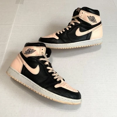 Air Jordan Retro 1 Alto OG Tinte Carmesí Negro (555088-081) Para Hombre Talla 10.5 Foto 1 de 4