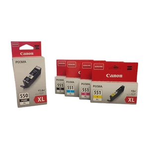 Original Canon PGI550XL & CLI551XL Tintenpatronen für Pixma MG6450 MG5550  - Bild 1 von 6
