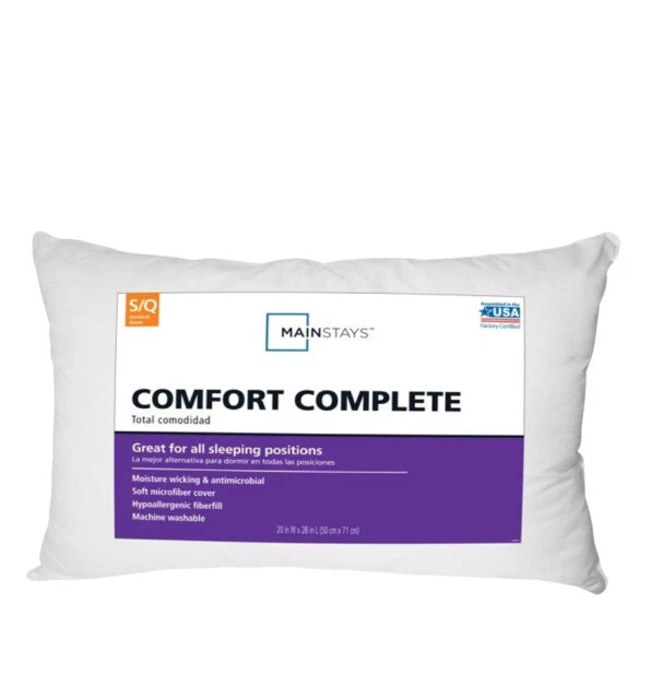 Mainstays Comfort Complete Bed Pillow - 1639782