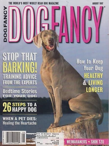 Vintage Dog Fancy Magazine May 1997 144 pp. Weimaraners, Shih Tzus - Picture 1 of 3