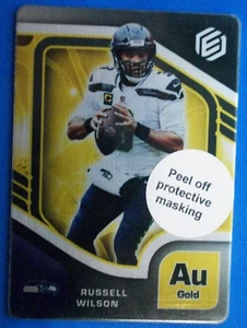 2021 Panini Elements Base Gold #36 Russell Wilson Seattle Seahawks Broncos /250 - Picture 1 of 2