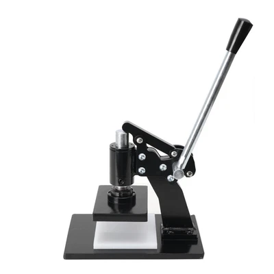 Fustellatrice manuale per pelle PVC pressa manuale fai da te artigianato strumento manuale - Immagine 1 di 4