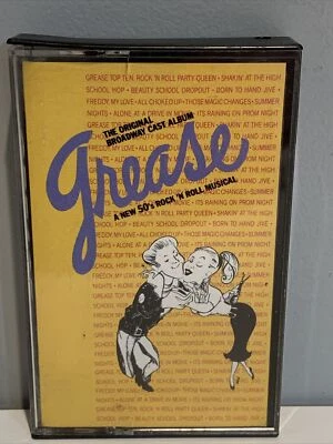 Grease: Original Cast Recording Warren Casey (Cassette Tape 1972 Polygram) VG - Image 1 of 4